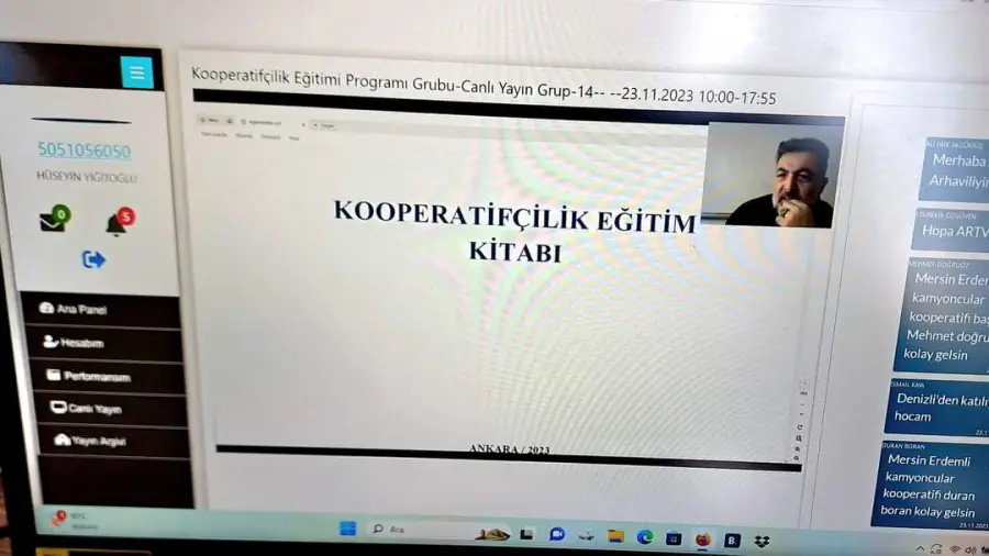 Kooperatifler Genel Müdürlüğü Yönetici Eğitim Kursu